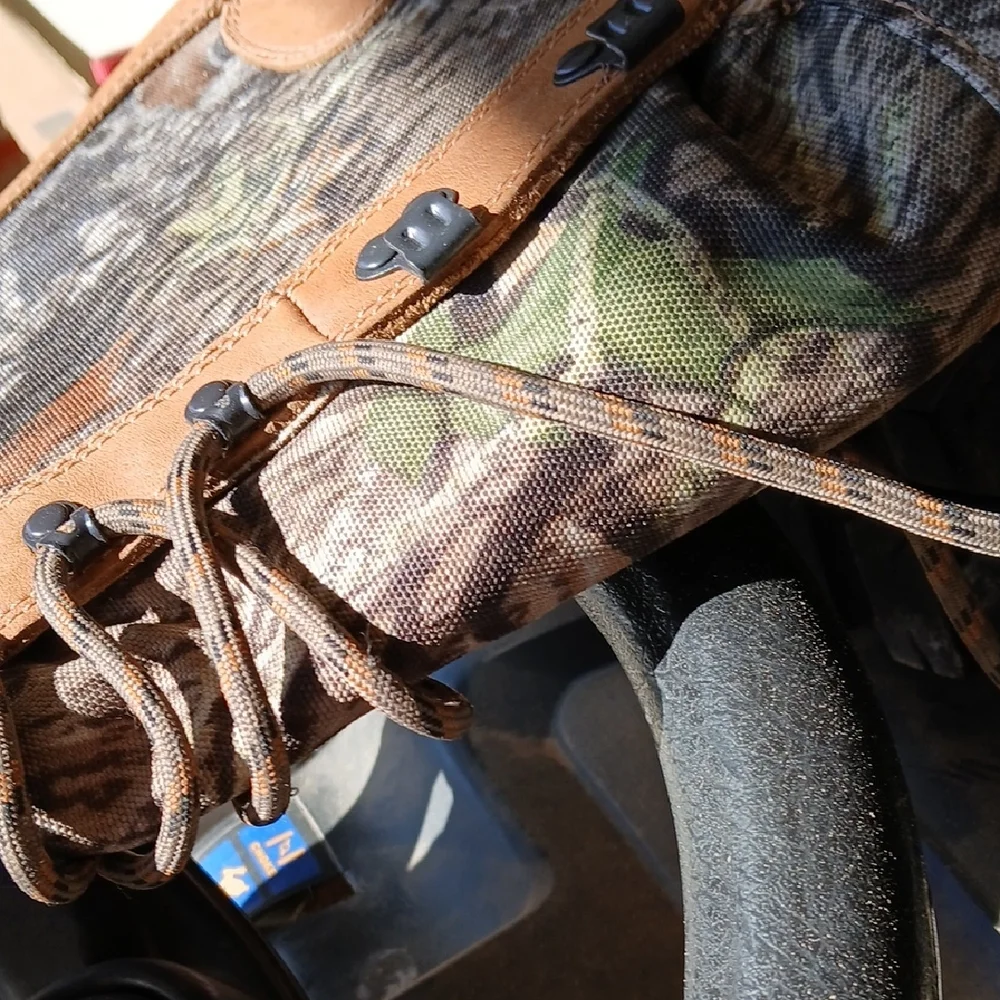 Cabela's Camouflage Leather Boots - Picture 6 of 9
